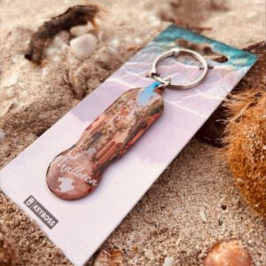 KEYBOSS® Mallorca Schlüsselanhänger Blumen / Mediterran