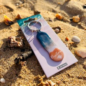 KEYBOSS® Mallorca Schlüsselanhänger Strand / Meer