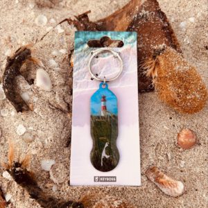 KEYBOSS® Sylt Schlüsselanhänger Insel Leuchtturm