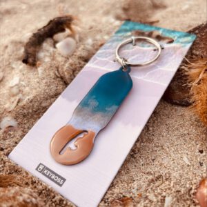 KEYBOSS® Sylt Schlüsselanhänger Insel gestanzt